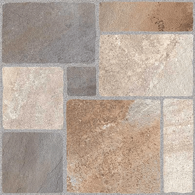 Cerámica Sahara Piedra Tricolor 45×45. Caja de 2.025 m2.